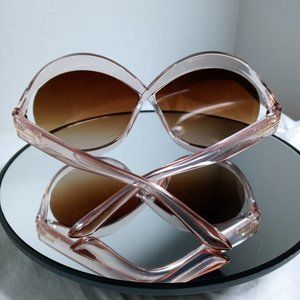 Large Frame Oversized Sunglasses - Champagne
